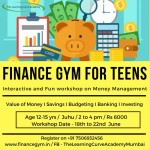 Finance GYM for Teens! 18-22nd June